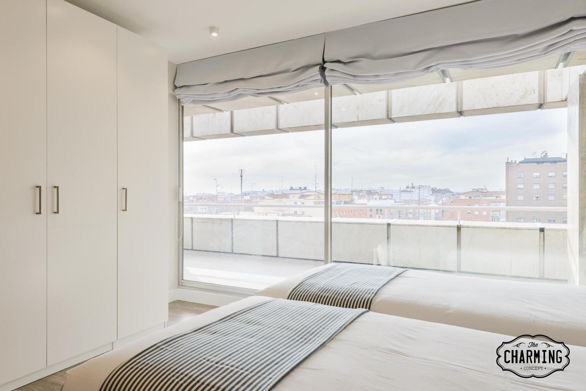 Charming Eurobuilding 2 Terrace Exclusive - Plaza De Parking Madri Exterior foto